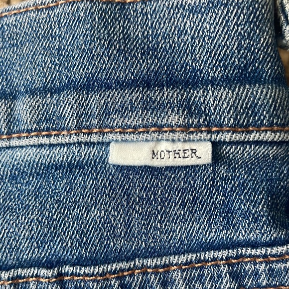 MOTHER The Snap Down Mini Skirt in
Heart of Glass - Picture 5 of 10